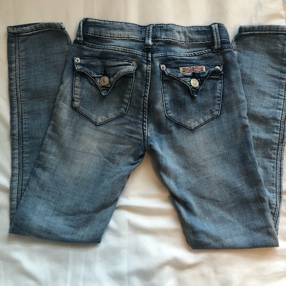 💥2/20$ Hudson Super skinny jeans (girls sz 8)